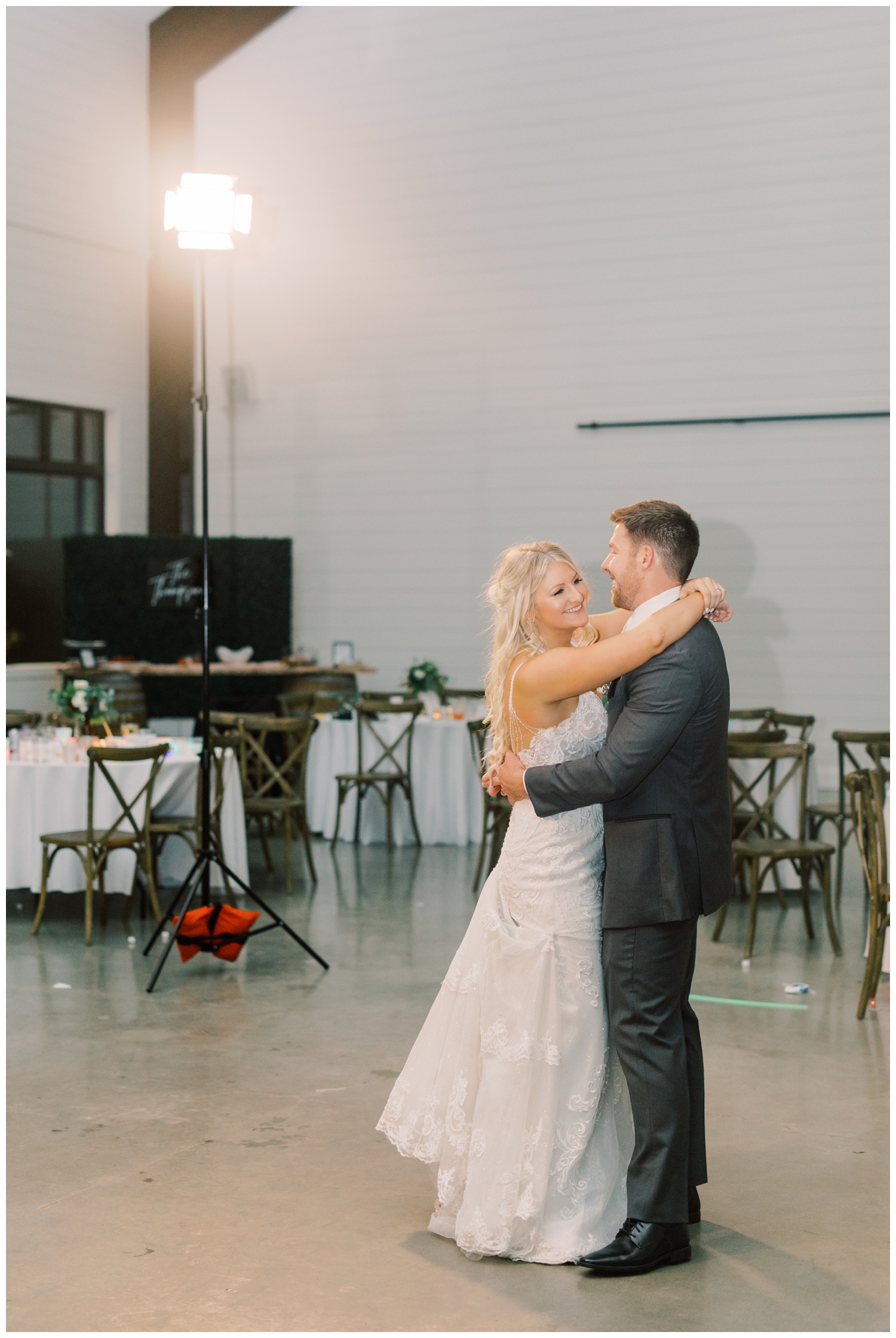 private last dance for bride and groom